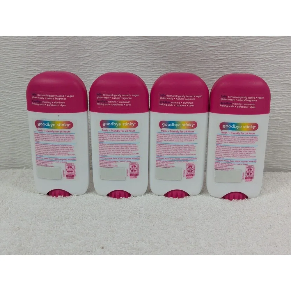 Hello - Deodorant with Shea Butter - Unicorn Aluminum Free - 4 pack